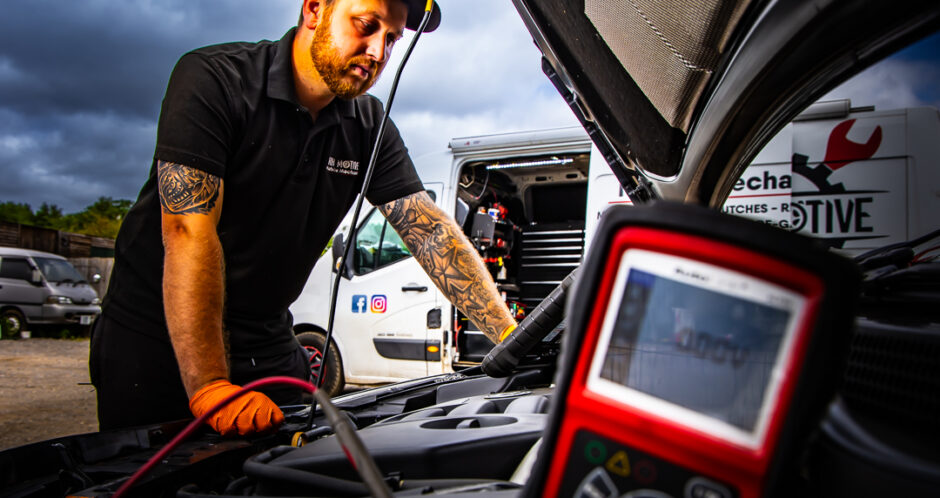Battery Check and Repair Services in Berkshire and Hampshire - RH MOTIVE - Mobile Mechanic Berkshire & Hampshire UK - Automotive Photography By KW Creative - Kent Wynne Automotive (C)