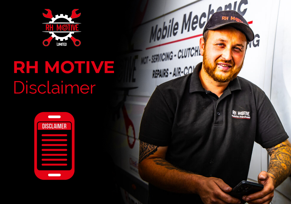 Disclaimer - RH Motive LTD Berkshire & Hampshire (C)