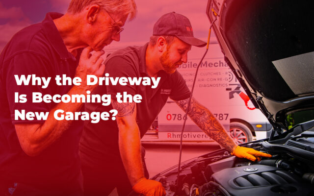 Why the Driveway Is Becoming the New Garage – 2026 BLOGS - RH MOTIVE - Mobile Mechanic Berkshire & Hampshire UK - Automotive Photography By KW Creative - Kent Wynne Automotive (C)